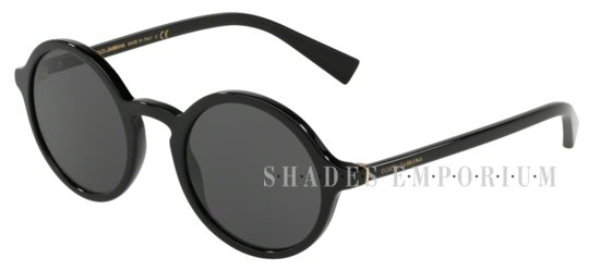 Dolce &amp; Gabbana DG4342F 501/87 BLACK Sunglasses