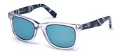 Dsquared DQ0171 PRESTON 26X - crystal / blu mirror  sunglasses
