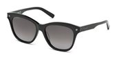 Dsquared DQ0210 BRANDIE 05B - black/other / gradient smoke  sunglasses