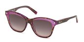 Dsquared DQ0210 BRANDIE 56B - havana/other / gradient smoke  sunglasses