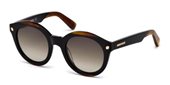Dsquared DQ0224 CARA 05F - black/other / gradient brown  sunglasses