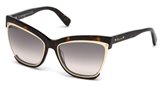 Dsquared DQ0241 AMBER AMBER 52F dark havana / gradient brown sunglasses
