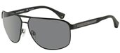 Emporio Armani EA2025 300181 Matte Black/Polar Grey sunglasses