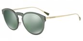 Emporio Armani EA2049 30136R gold/light green mirror petrol sunglasses