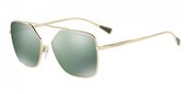 Emporio Armani EA2053 30136R gold/light green mirror petrol sunglasses