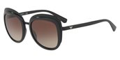Emporio Armani EA2058 300113 black/brown gradient sunglasses