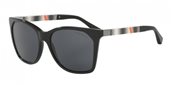 Emporio Armani EA4075F 501787 black grey sunglasses
