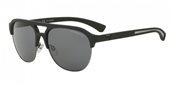 Emporio Armani EA4077 506381 black polar grey sunglasses