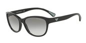 Emporio Armani EA4080 50178E black green gradient sunglasses