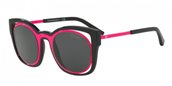 Emporio Armani EA4091 558987 pink grey sunglasses