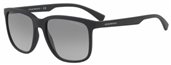 Emporio Armani EA4104F 506311 BLACK RUBBER sunglasses