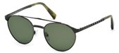Ermenegildo Zegna EZ0026 08N - shiny gumetal / green  sunglasses