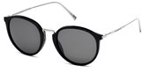 Ermenegildo Zegna EZ0048 01A - shiny black / smoke sunglasses