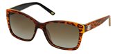 Escada SES307 0AFT Imprint Brown sunglasses