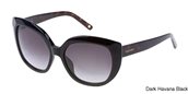 Escada SES391M Dark Havana Black sunglasses