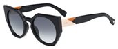 Fendi 0151/S 0807 JJ Black sunglasses