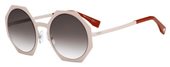 Fendi 0152/S TTM JS Pink/ brown mirror gold sunglasses
