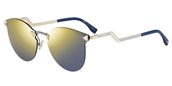 Fendi Ff 0040/S 0JFG SQ Gold Grey sunglasses