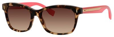 Fendi Ff 0086/S 0HK3 00 Havana Honey Cherry (D8 brown gradient lens) Sunglasses