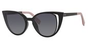 Fendi Ff 0136/S 0NY9 00 Blue (JJ gray gradient lens) sunglasses