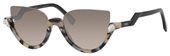 Fendi Ff 0138/S 0N76 00 Havana Shiny Black (NQ brown mirror gradient lens) sunglasses