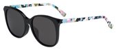 Fendi Ff 0172/F/S 0TTY NR Black Multi-C sunglasses