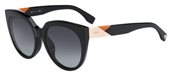 Fendi Ff 0182/F/S 0807 HD Black sunglasses