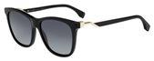 Fendi Ff 0199/S 0807 HD Black sunglasses