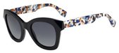 Fendi Ff 0204/S 05MB HD Black Multi-C sunglasses