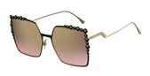 Fendi Ff 0259/S 02O5 53 Black sunglasses