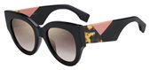 Fendi Ff 0264/S 0807 JL Black sunglasses