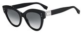 Fendi Ff 0266/S 0807 9O Black sunglasses