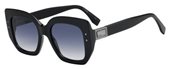 Fendi Ff 0267/S 0807 08 Black sunglasses
