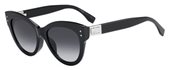 Fendi Ff 0282/F/S 0807 9O Black sunglasses