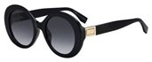 Fendi Ff 0293/S 0807 00 Black (9O dark gray gradient lens) sunglasses