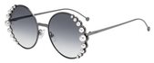 Fendi Ff 0295/S 0KJ1 00 Dark Ruthenium (9O dark gray gradient lens) sunglasses