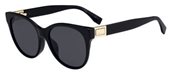 Fendi Ff 0311/F/S 0807 00 Black (IR gray blue pz lens) sunglasses