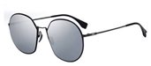 Fendi Ff 0313/F/S 0807 00 Black (T4 black mirror pz lens) sunglasses