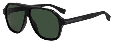 Fendi Ff M 0027/S 0807 Black (QT green lens) Sunglasses