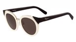Ferragamo SF835S (101) IVORY/PLUM sunglasses