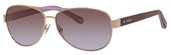Fossil Fos 2004/S 03YG Light Gold (3Z brown lav gradient lens) sunglasses