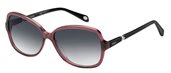 Fossil Fos 2046/S 00EA Red Black (ZR gray gradient lens) sunglasses