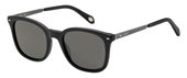 Fossil Fos 2054/S 0HD1 Black Dark Ruthenium (8H brown lens) sunglasses