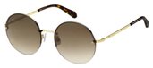 Fossil Fos 2083/S 00NR 00 Gold Brown Havana (HA brown gradient lens) sunglasses
