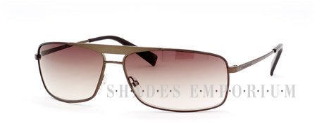 Giorgio Armani 569 0PRP9M shiny brown pink orange gradient  Sunglasses