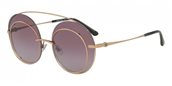 Giorgio Armani AR6043 30068H bronze copper violet gradient sunglasses