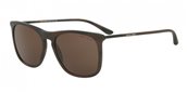 Giorgio Armani AR8076 549573 brown/brown sunglasses