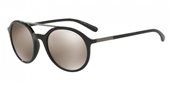 Giorgio Armani AR8077 50175A black light brown mirror gold Sunglasses