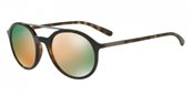 Giorgio Armani AR8077 50264Z havana grey mirror rose gold Sunglasses