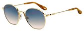Givenchy 7093/S 0J5G Gold (I4 blue gradient lens) sunglasses